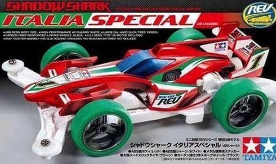 Cars/Tanks Tamiya Tamiya - 1/32 Jr Shadow Shark Italia Special (Ar Chassis) [95224]