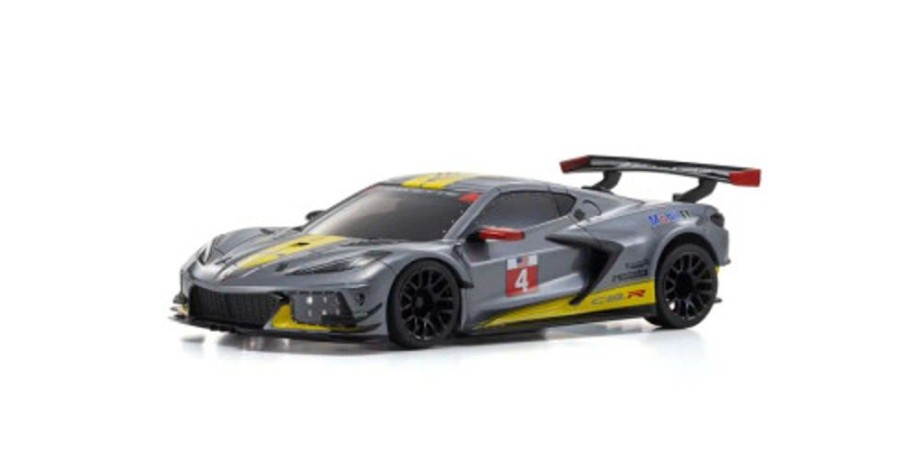 On Road | Cars/Tanks Kyosho 1/28 Mini-Z Rwd Chevrolet Corvette C8.R Gunmetal 32342Gm