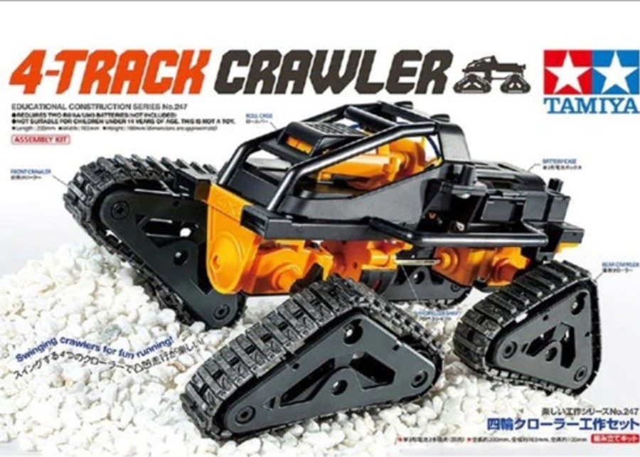 Cars/Tanks Tamiya Tamiya 4-Track Crawler 4Wd