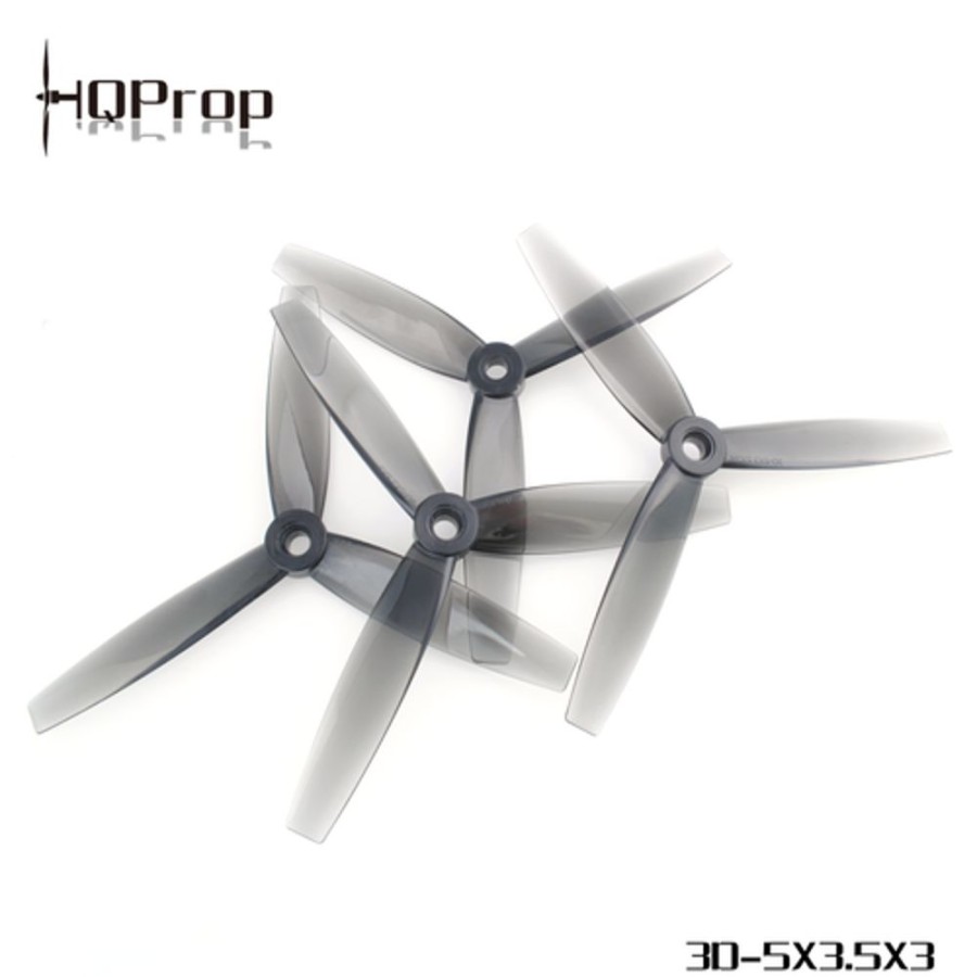 Propellers | Parts HQProp Hqprop 3D 5X3.5X3 Grey (2Cw+2Ccw)