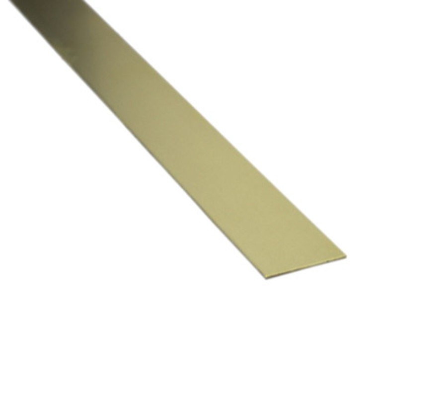 Brass | Accessories K&S Brass Strip - 3/4" Wide, 0.032" Thick, 12" Long #8243