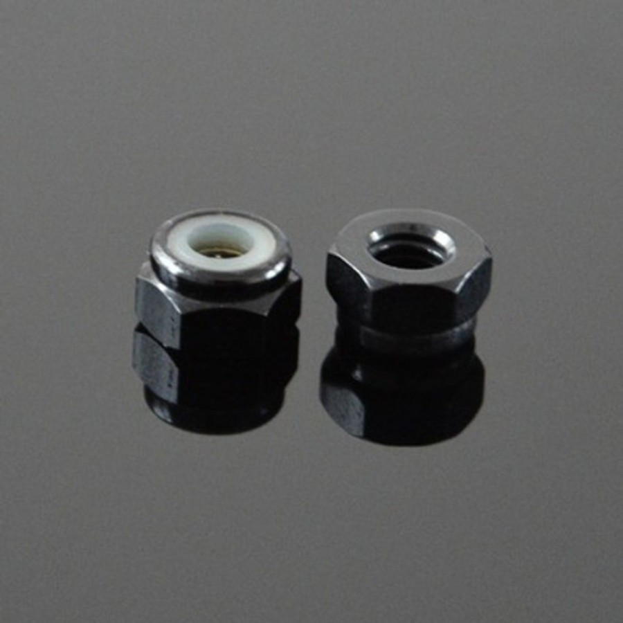 Accessories Hobby Station M4 Aluminium Locknut (4)