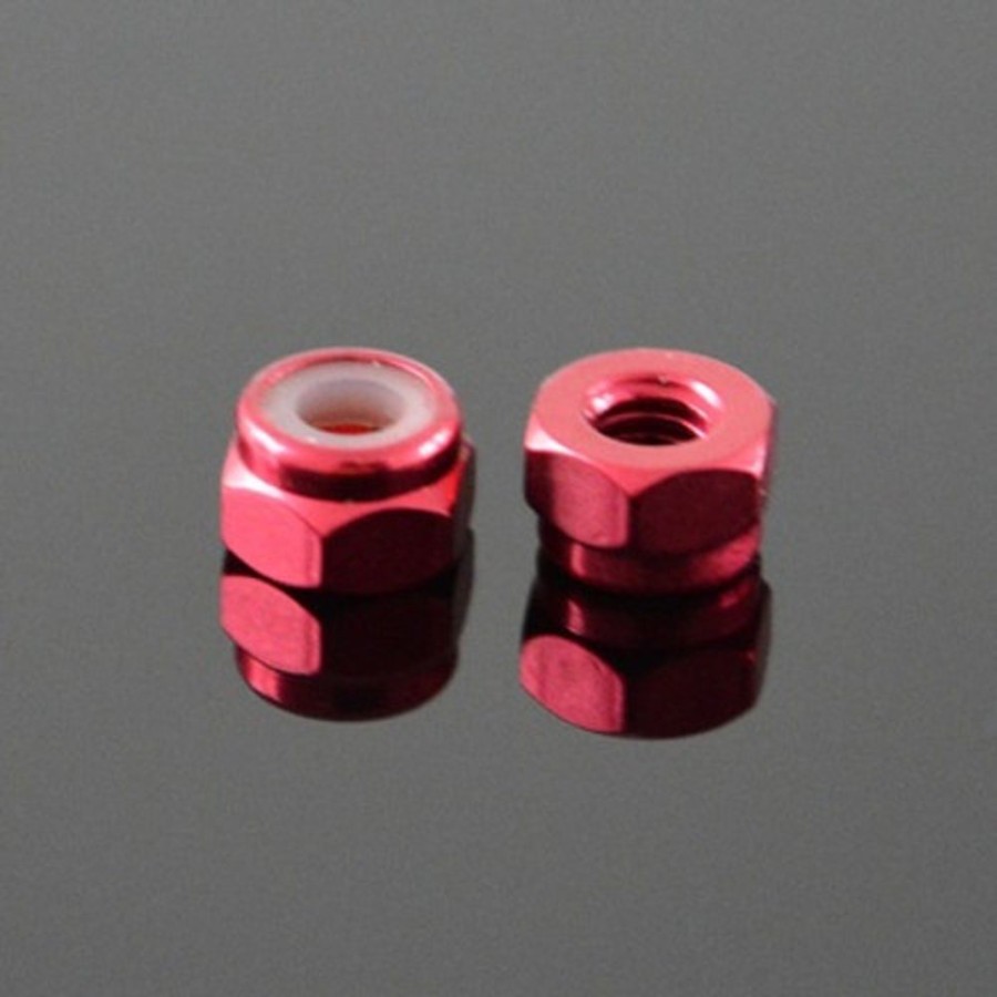 Accessories Hobby Station M4 Aluminium Locknut (4)