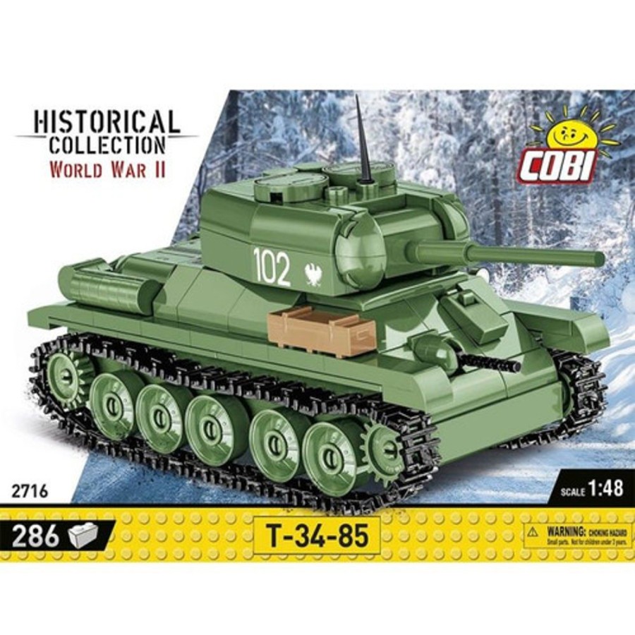 Model & Die-Cast Cobi Cobi-2716 | Hc Wwii /2716/ T 34-85 286 Pcs