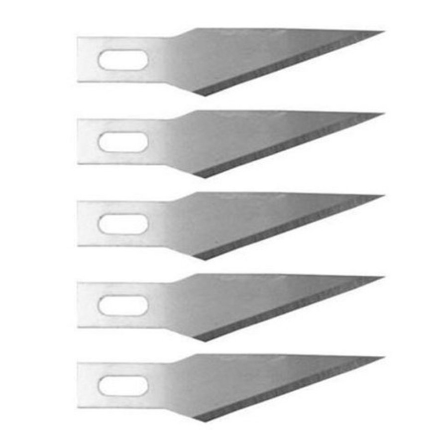 Craft Tools | Accessories Pro Edge Proedge Super Sharp Carbon Steel Double Honed Blade #11 (5Pcs)