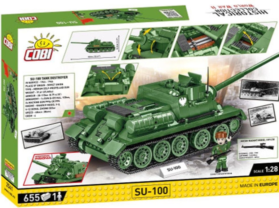 Model & Die-Cast Cobi Cobi-2541 | Hc Wwii /254 1/ Su 100 655 Pcs