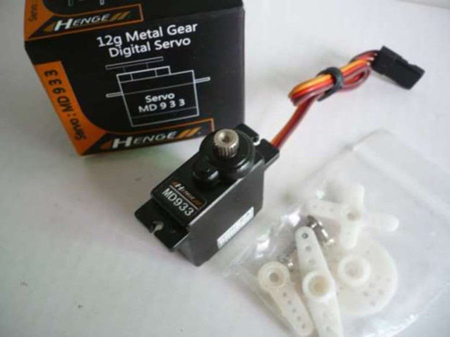 Servo For Plane | Electronics Henge Henge Md933 Digital Metal Gear Servos