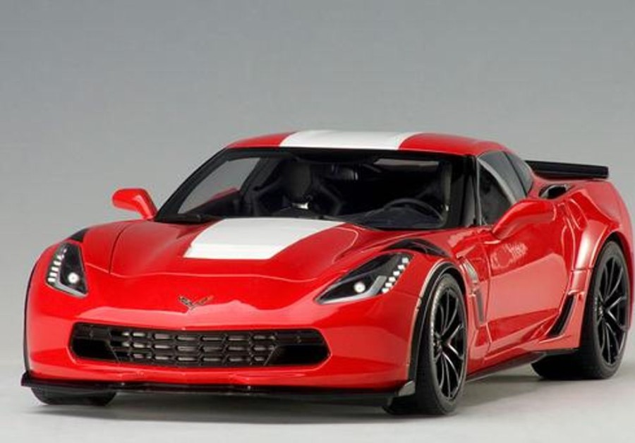 Model & Die-Cast AUTOart Autoart 1/18 71274 Die-Cast Corvette Grand Sport - Red