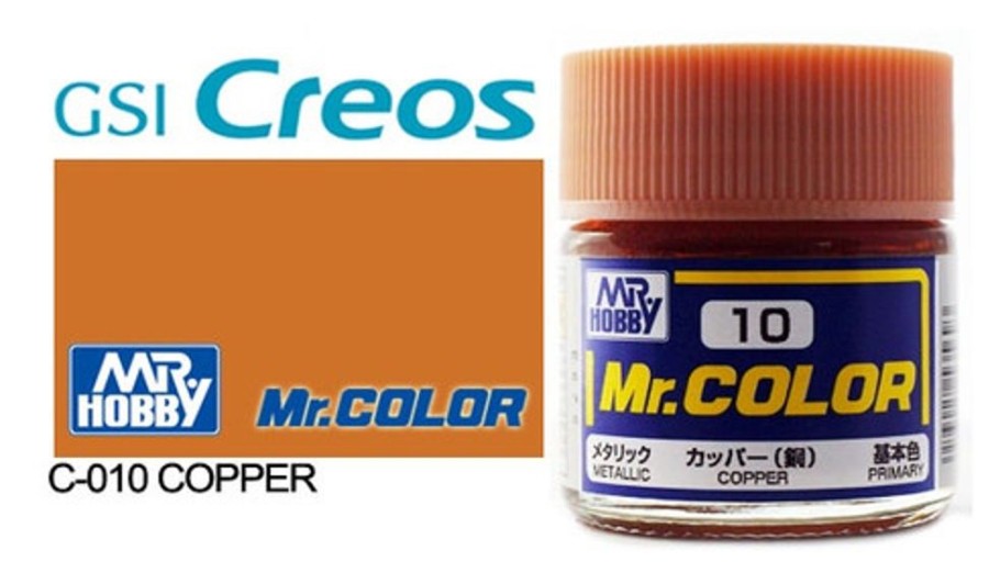 Mr. Hobby Paint | Accessories Mr Hobby Gunze - C010 Mr Color Metallic Copper