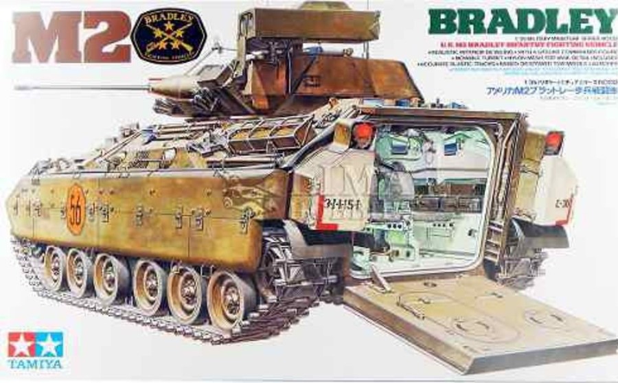 Military | Model & Die-Cast Tamiya Tamiya - 1/35 Us M2 Bradley Ifv Wwii Plastic Model Kit [35132]