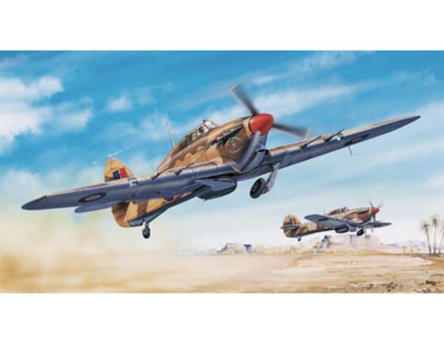 Aircraft | Model & Die-Cast Trumpeter Trumpeter 1/24 "Hurricane" Mk. C/Trop