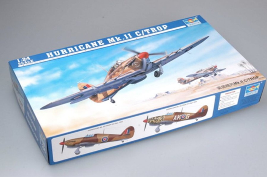 Aircraft | Model & Die-Cast Trumpeter Trumpeter 1/24 "Hurricane" Mk. C/Trop