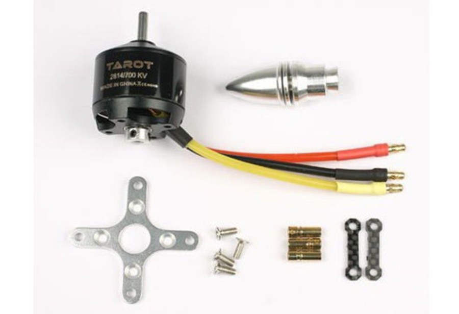 Air | Electronics Tarot Tarot 2814 700Kv Black Multi-Rotor Brushless Motor For Hexa Quadcopter