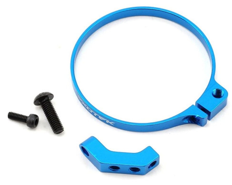 Electronics Exotek Exotek Angled Clamp On Fan Mount (Blue) (540 Can)