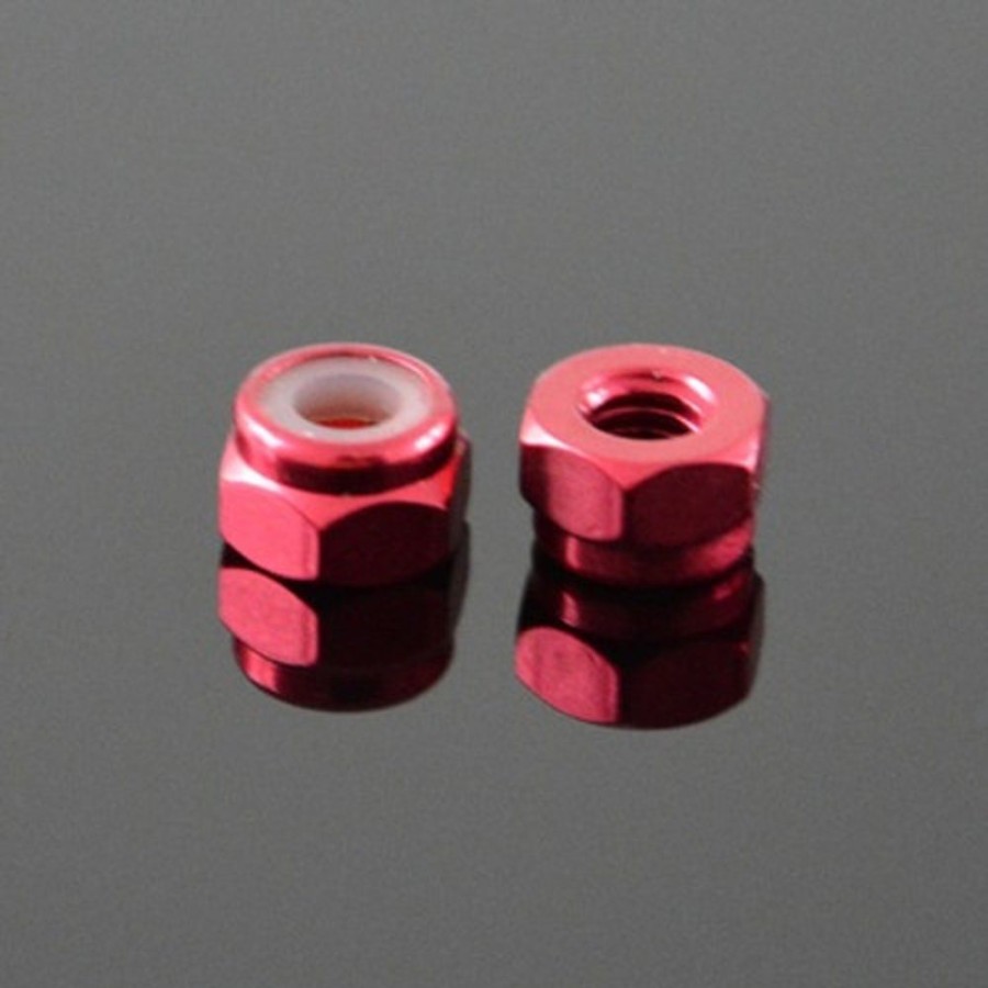 Accessories Hobby Station M3 Aluminium Locknut (4)