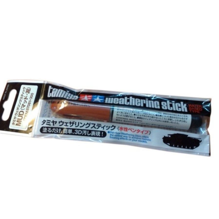 Thinner, Cleaner & Other | Accessories Tamiya Tamiya Weathering Stick (Mud) [87081]