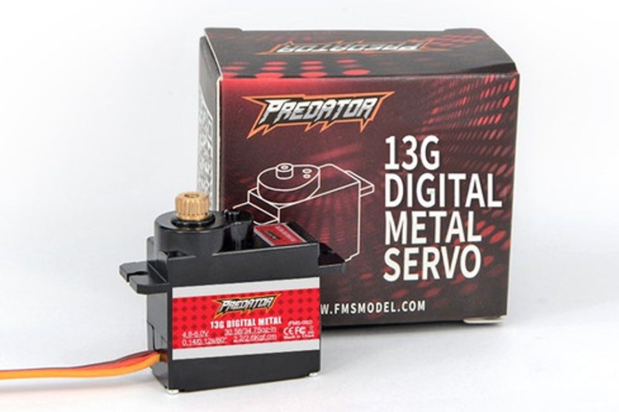 Servo For Plane | Electronics FMS Fms Predator 13G Digital Metal Gear Servo Reverse