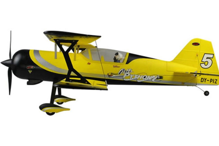 Planes Dynam Dynam Pitts Python Model 12 Yellow 1067Mm Pnp