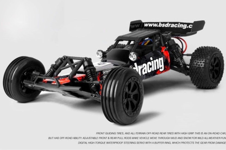 Off-Road | Cars/Tanks BSD Bsd Bs709R Baja 1/10 2Wd Brushless Rtr Buggy