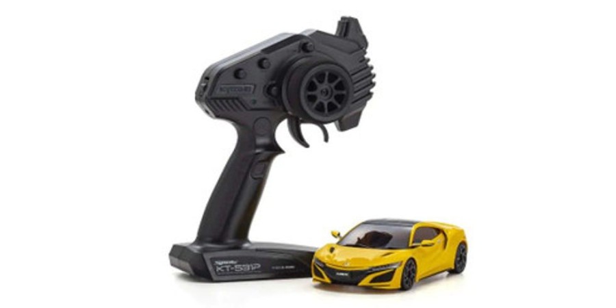 On Road | Cars/Tanks Kyosho Kyosho - Mini-Z Rwd Readyset Honda Nsx Yellow Pearl 32322Y