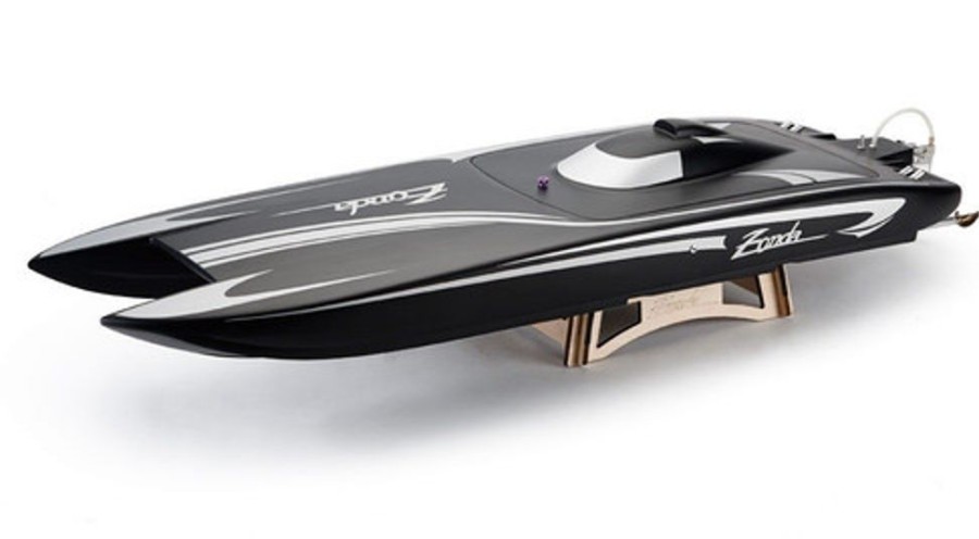 Boats TFL Tfl 1040Mm 2.4G Rc Boat With Double Brushless Motor Hobbywing 120A Esc - Black