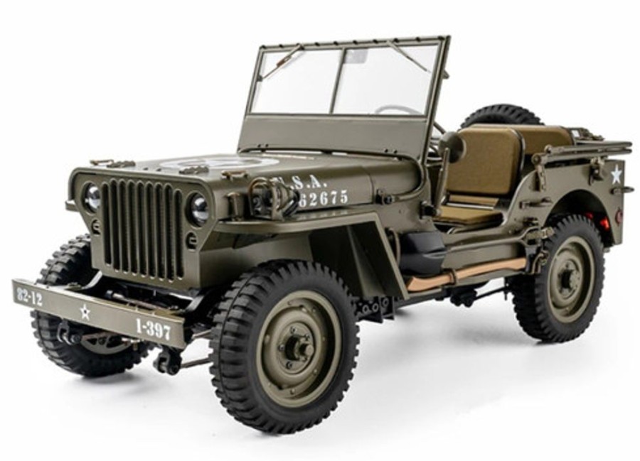 Cars/Tanks RocHobby Rochobby Jeep Willys Mb 1/12 Scale R/C Vehicle