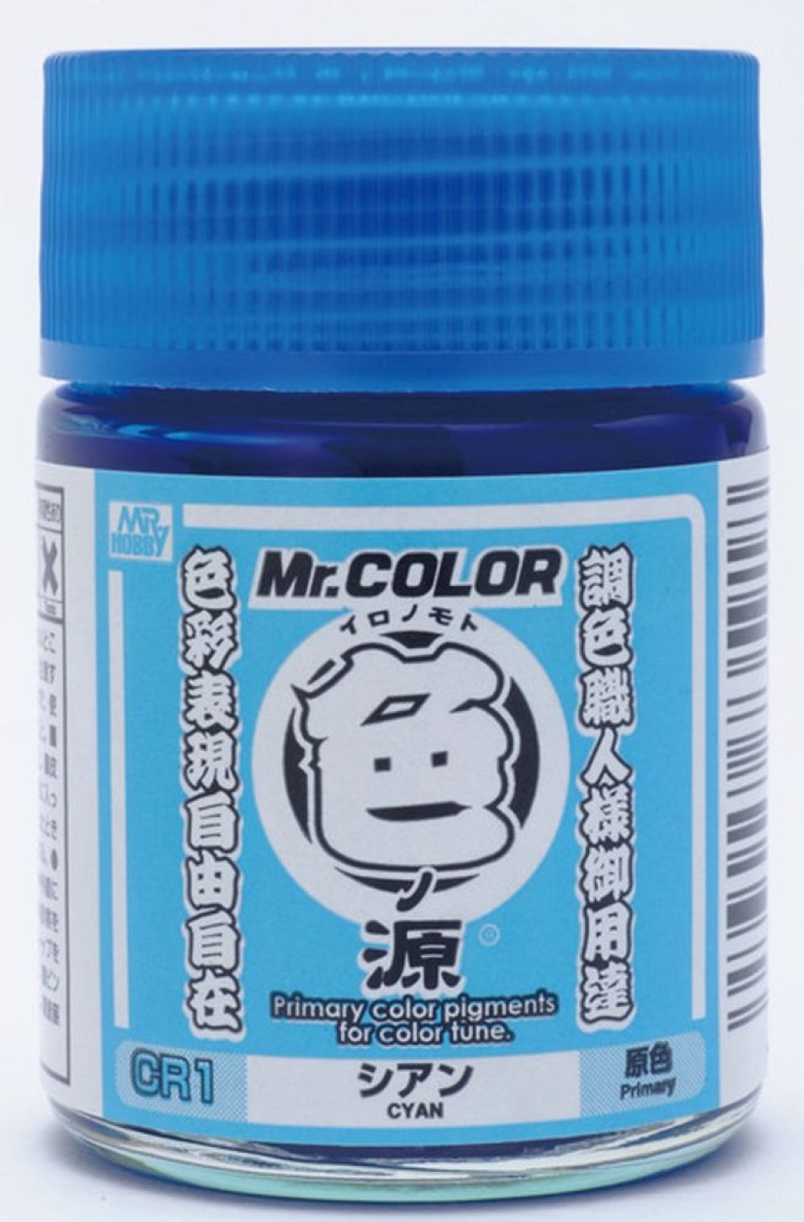 Mr. Hobby Paint | Accessories Mr Hobby Cr1 Cyan Primary Color Pigment 18Ml, Gsi Mr. Color Pigment