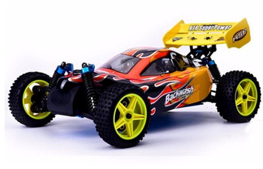 Cars/Tanks HSP Hsp 94166 Backwash 1/10 Nitro 4Wd Off-Road Buggy Ready To Run