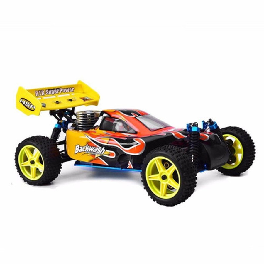 Cars/Tanks HSP Hsp 94166 Backwash 1/10 Nitro 4Wd Off-Road Buggy Ready To Run