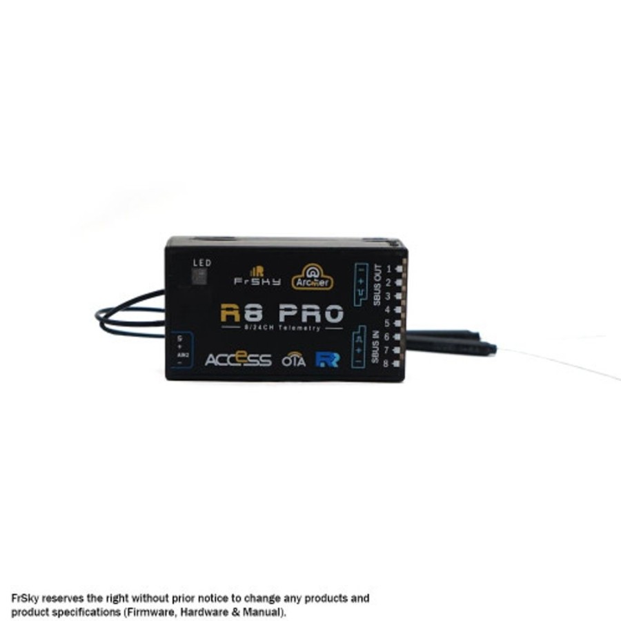 Frsky | Electronics FrSky Frsky Archer R8 Pro Ota 2.4Ghz 8/24Ch Access Full Range Telemetry Receiver