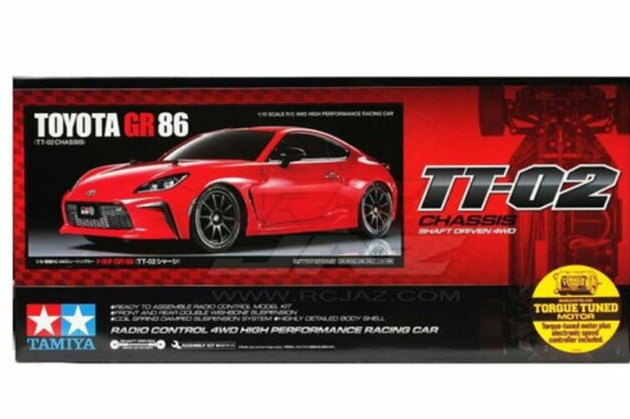 On Road | Cars/Tanks Tamiya Tamiya 58694 - 1/10 Toyota Gr86 Tt-02 Chassis [Esc Included]