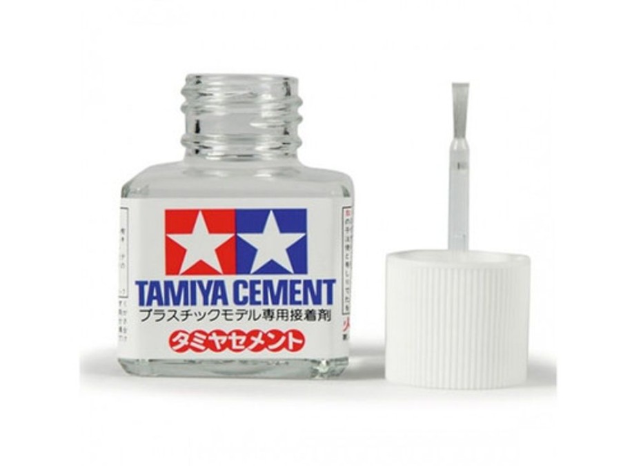 Glue | Accessories Tamiya Tamiya Plastic Cement (Glue) 40Cc - 87003