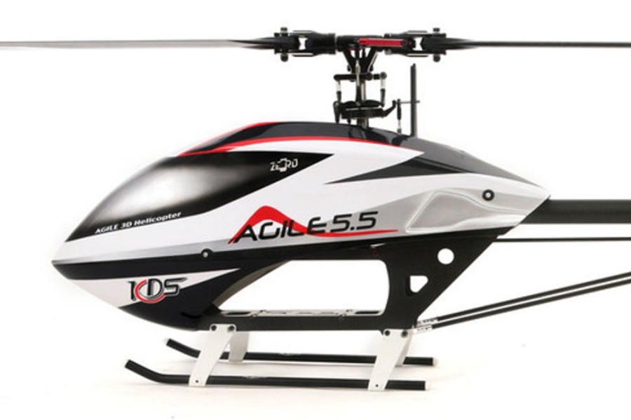 Drones/Helis Agile Kds Agile 5.5 Collective Pitch 3D Helicopter Basic Kit