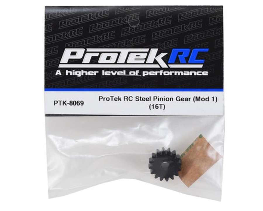 Pinion Gears | Parts ProTek RC Protek Rc Steel Mod 1 Pinion Gear (5Mm Bore) (16T)