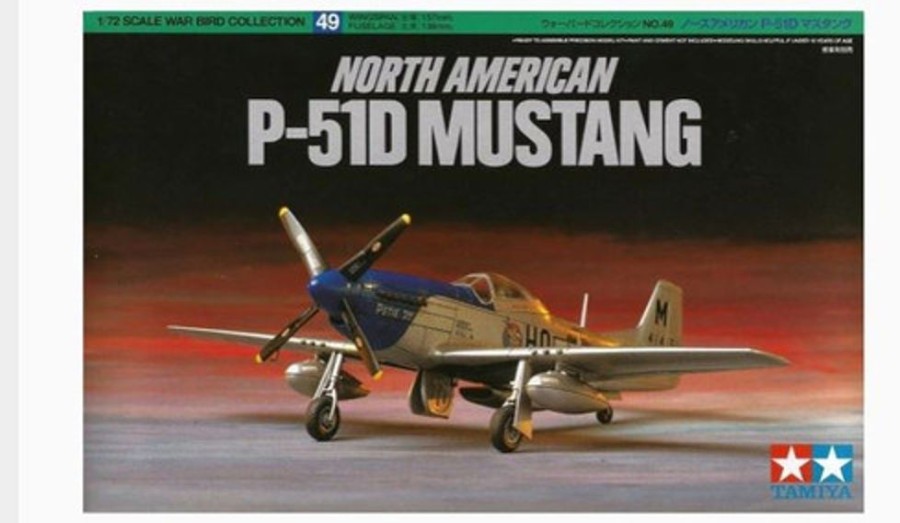 Aircraft | Model & Die-Cast Tamiya Tamiya - 1/72 North American P-51D Mustang Wwii [60749]