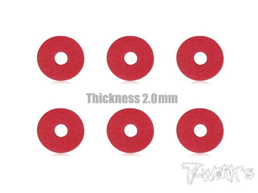 Crawler Accessories | Parts T-Works T-Works Foam Body Spacer 6.1X22X2Mm - 12Pcs