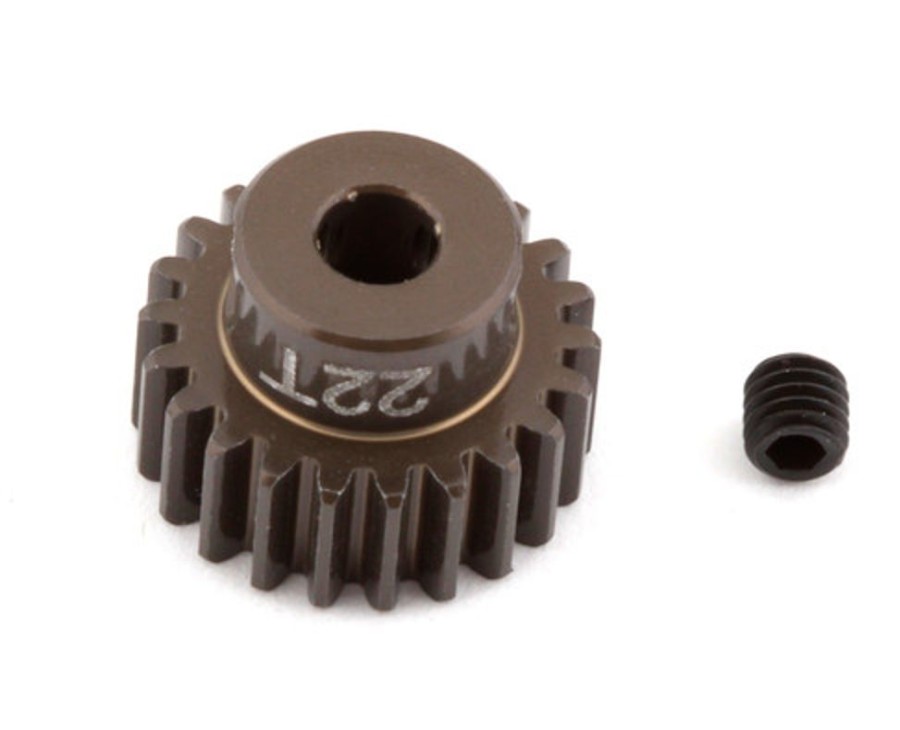 Pinion Gears | Parts Team Associated Team Associated Factory Team Aluminum 48P Pinion Gear (3.17Mm Bore) (22T)