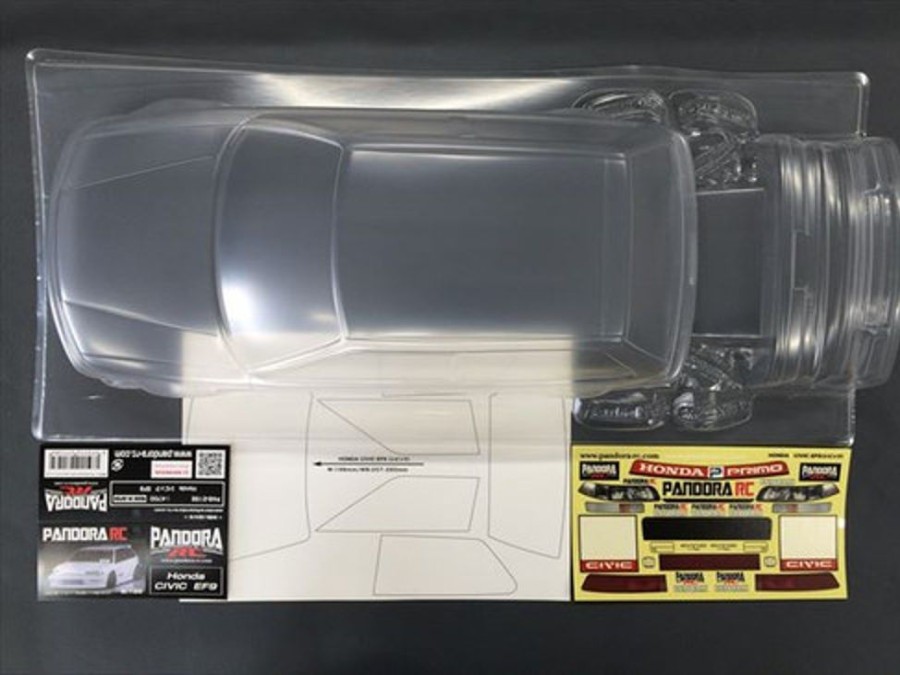 Rc Car Shell & Accessories | Parts Pandora Honda Civic Ef9 [Pab-3158]