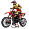 Cars/Tanks Losi 1/4 Promoto-Mx Motorcycle Rtr, Fxr Red By Losi