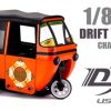 Cars/Tanks Usukani Usukani D3T 1/8 Rc Ep Drift Tricycle Chassis Kit Bajcica