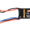 Lithium Polymer Batteries | Batt/Charger FMS 1/18 Roc : Lipo Battery 2S 380Mah (Same As Fmsc2052)