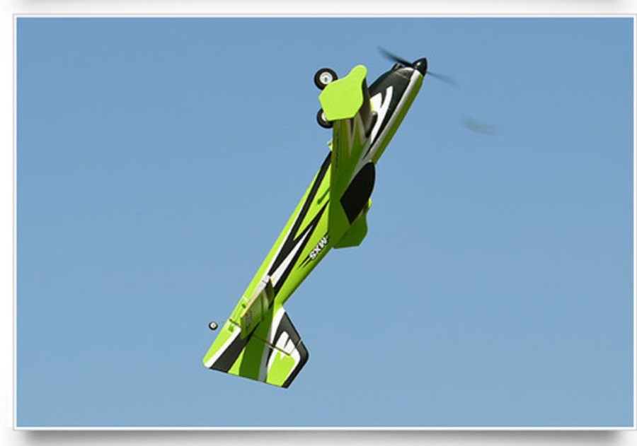 Planes ROC Hobby Fms Superroc Mxs 3D Aerobatic Airplane V2 Green 1100Mm ( Pnp)