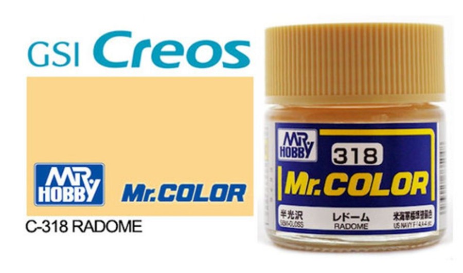 Mr. Hobby Paint | Accessories Mr Hobby Gunze - C318 Mr Color Semi Gloss Radome