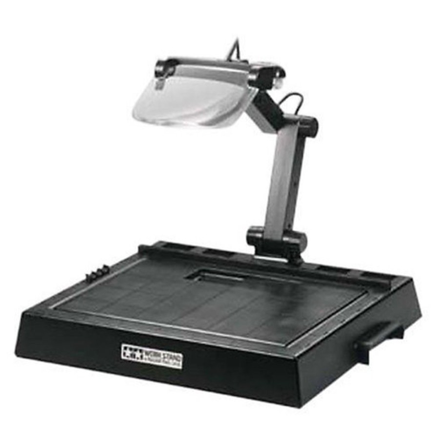 Craft Tools | Accessories Tamiya Tamiya Craft Tool Series No.64 - Work Stand With Magnifying Lens