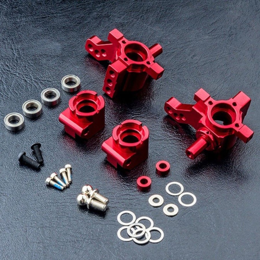 Drift Car Parts | Parts MST Mb Alum. Rear Upright Set (Red) For All Mst Rmx Fxx Fms