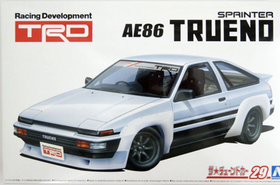 Cars | Model & Die-Cast Aoshima Aoshima - 1/24 Tuned Car No.29 58961 Trd Ae86 Trueno N2 Ver. '85 (Toyota)