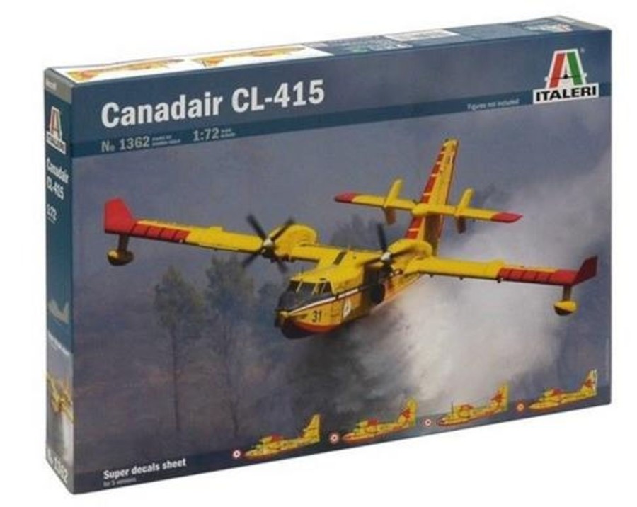 Aircraft | Model & Die-Cast Italeri Italeri - 1/72 Canadair Cl-415 Plastic Model Kit [1-1362]