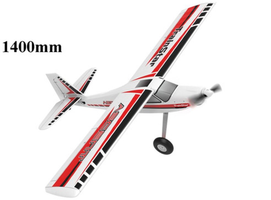 Planes EXHobby Ascent Volantex Trainstar 1400Mm Epo Trainer Rc Plane With Stabilizer Features