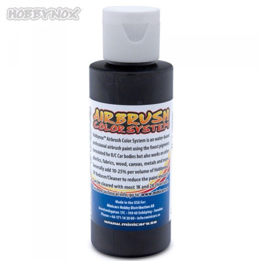 Hobbynox Paint | Accessories Hobbynox Hobbynox - Airbrush Color Pearl Black 60Ml