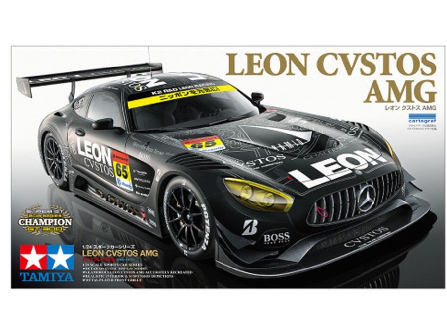 Cars/Tanks Tamiya Tamiya - 1/24 Mercedes-Benz Amg Gt3 Leon Cvstos Amg [24350]